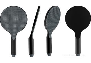 Встраиваемый смеситель для душа Bossini Apice Z00521.073 с термостатом чёрный матовый